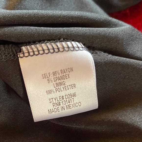 ‼️5 for $25 / ALYA Black Dress‎ Ruffle Sleeves XXS - Picture 9 of 10